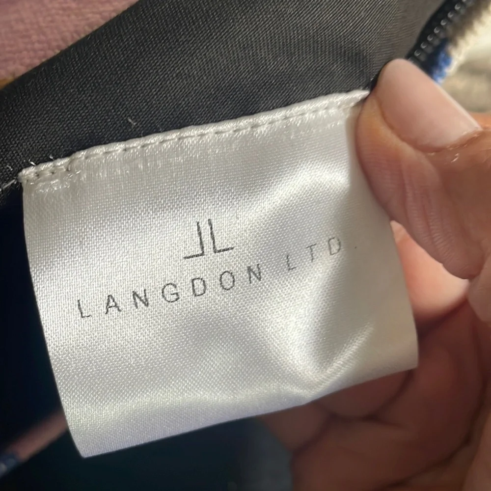 Langdon Limited Woven Clutch Bag